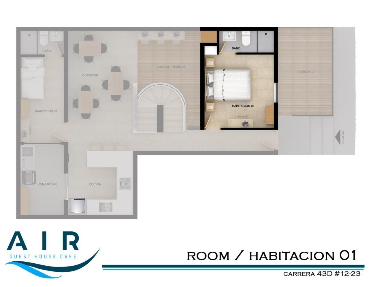 Air Guest House Медельин Экстерьер фото